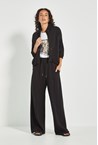 DUSTY TOP - black prin